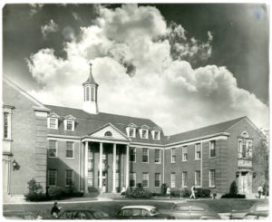 Nyvall Hall, approximately 1950 (image credit: CAHL 4869)